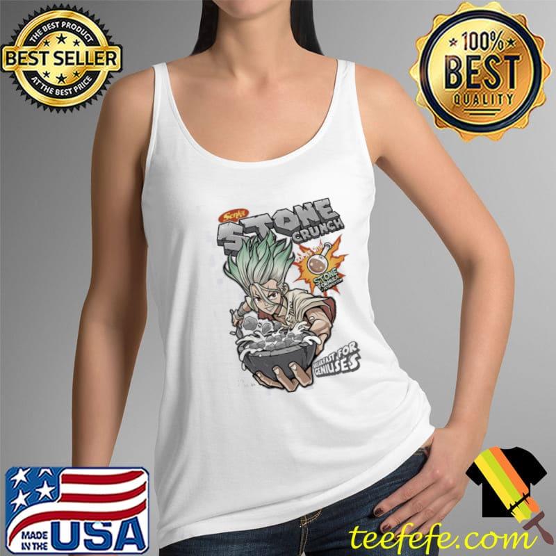 Dr. stone crunch senku cereal Tank Top Dr. stone crunch senku cereal Tank Top