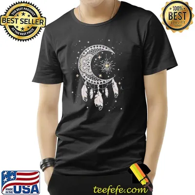 Dream catcher boho retro graphic shirt