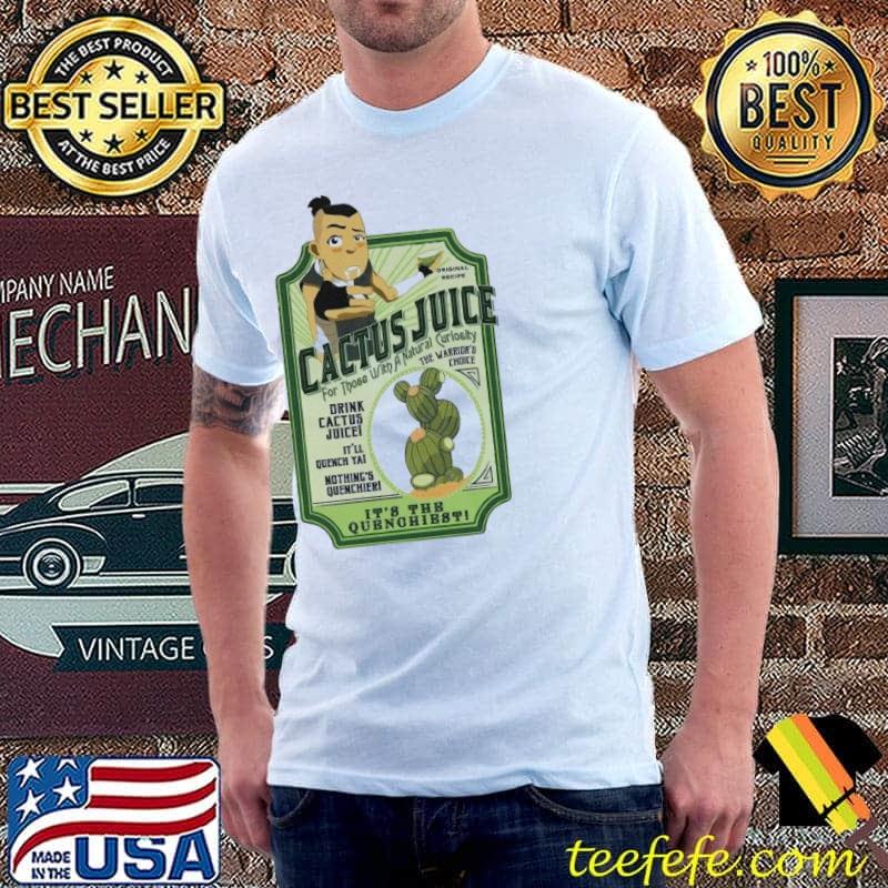 Drink cactus juice ultra cotton shirt