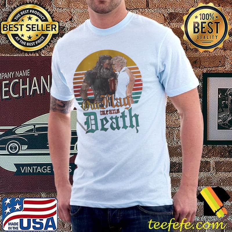 Edward bonnet our flag means death blackbeard's bar and grill shirt