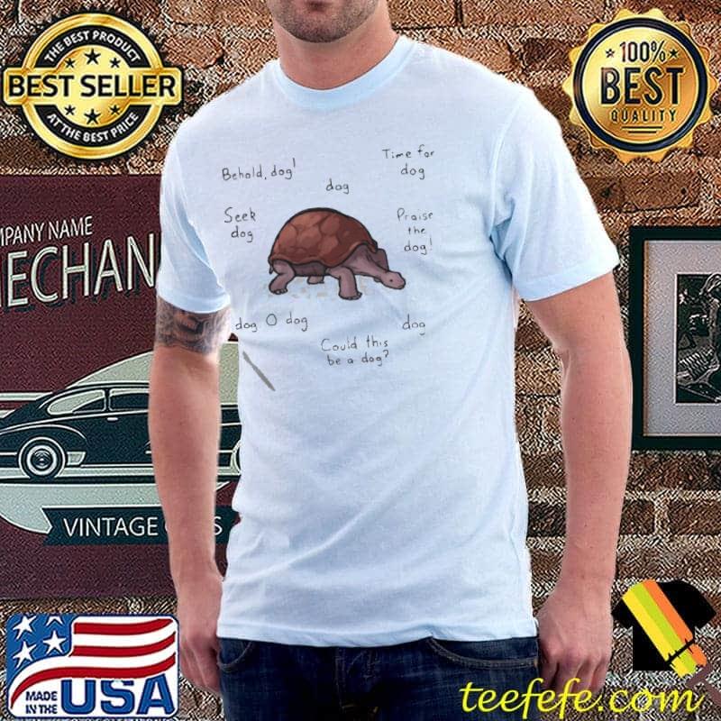 Elden ring behold dog turttle shirt
