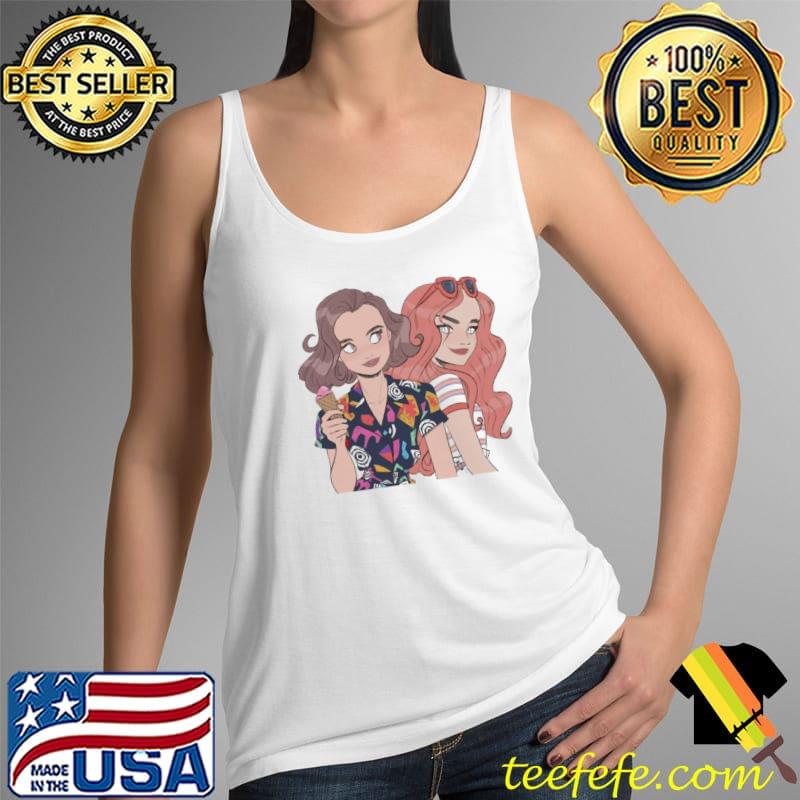 Eleven and max cute art stranger things characters Tank Top Eleven and max cute art stranger things characters Tank Top