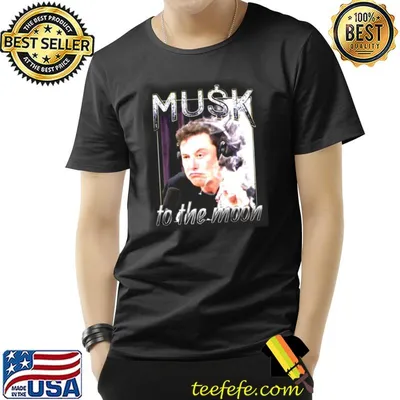 Elon musk to the moon shirt