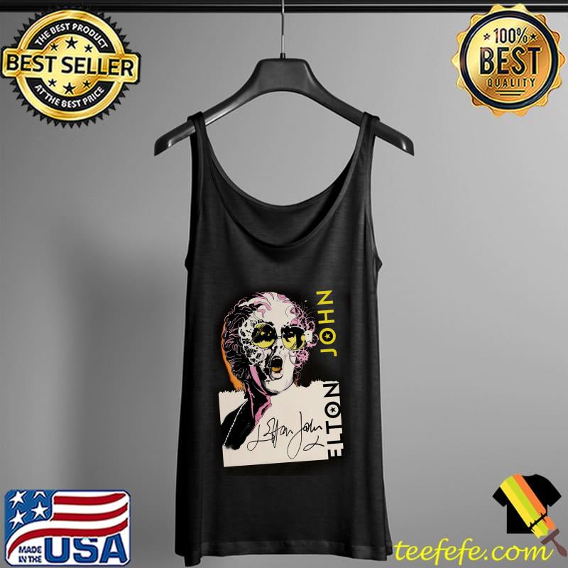 Elton John Farewell Tour 2022 Yellow Brick Road The Final Shirt Tank Top Elton John Farewell Tour 2022 Yellow Brick Road The Final Shirt Tank Top