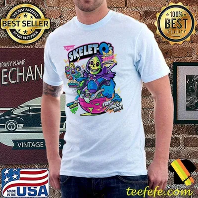 Eternia's skeletos skeletor cereal shirt