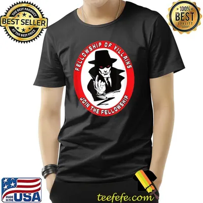 Fellowship of Villains join the fellowship T-Shirt