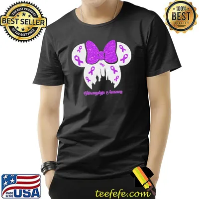 Fibromyalgia awareness mickey shirt