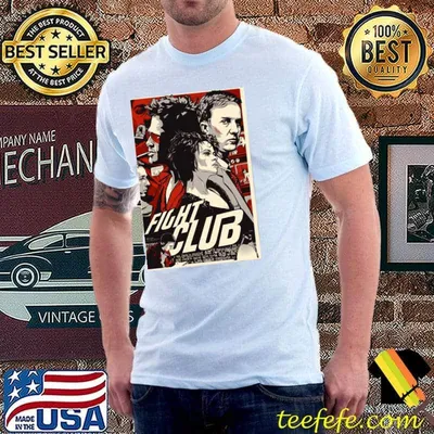 Fight club vintage classic movie shirt