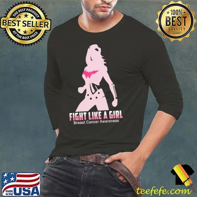 Fight Like A Girl Breast Cancer Awareness Shirt