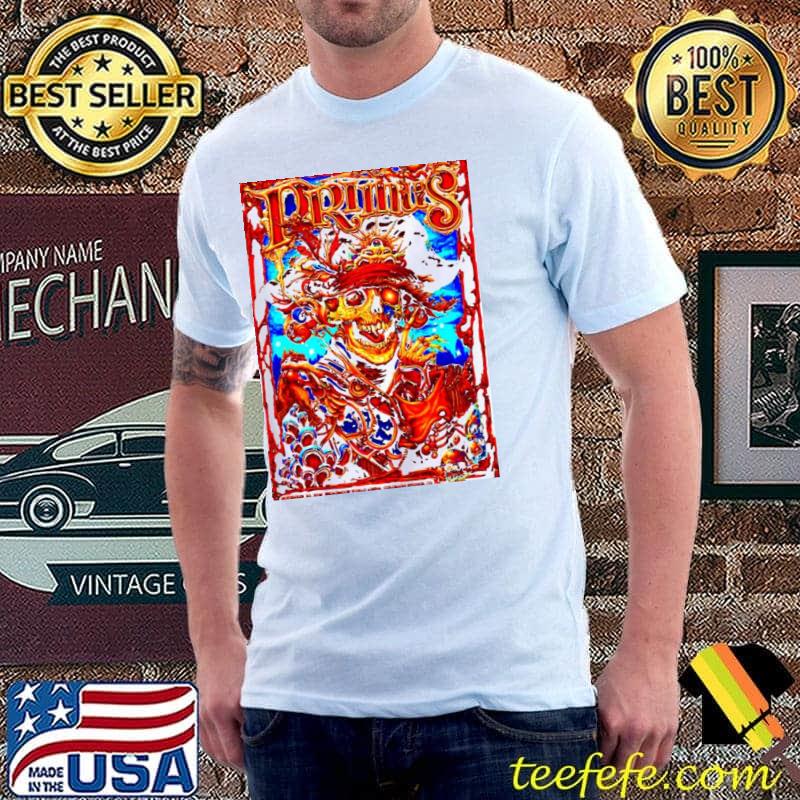 Fire red captain primus lyrics music shirt