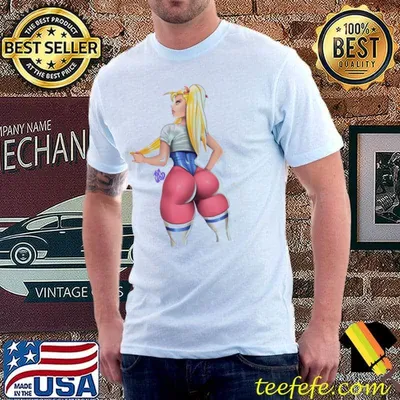 Fitness anime girl shirt