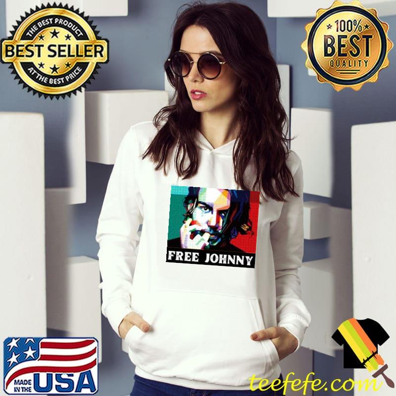 Free johnny justice for johnny depp design Hoodie Free johnny justice for johnny depp design Hoodie