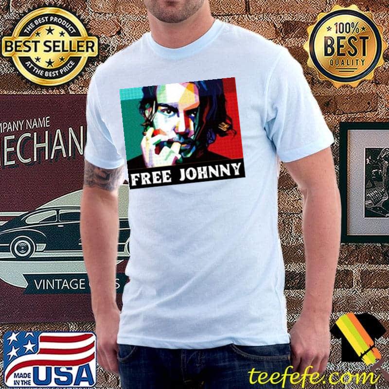 Free johnny justice for johnny depp design shirt