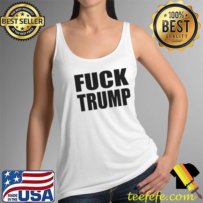Fuck Trump Frank white Tank Top Fuck Trump Frank white Tank Top