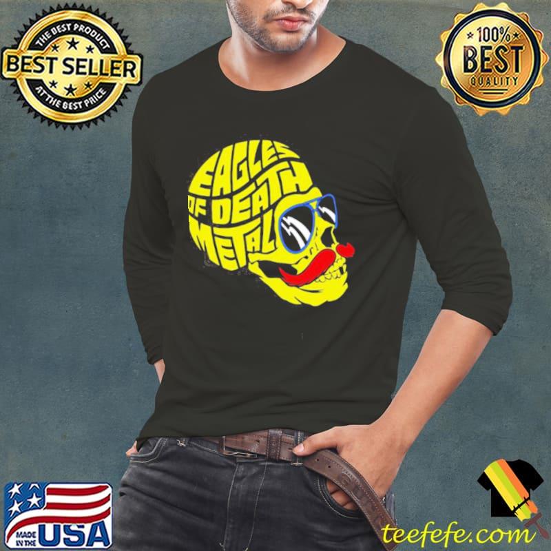 Funny skull eagles of death metal Long Sleeve Tee Funny skull eagles of death metal Long Sleeve Tee