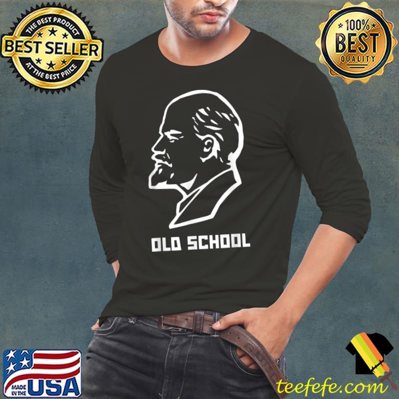 Funny Vladimir Lenin Old School USSR CCCP Retro Communism T-Shirt Long Sleeve Tee Funny Vladimir Lenin Old School USSR CCCP Retro Communism T-Shirt Long Sleeve Tee