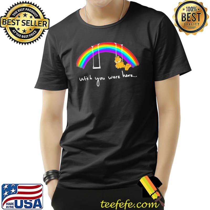 Gaffield Wish You Were Here Rainbow Shirt Gaffield Wish You Were Here Rainbow Shirt