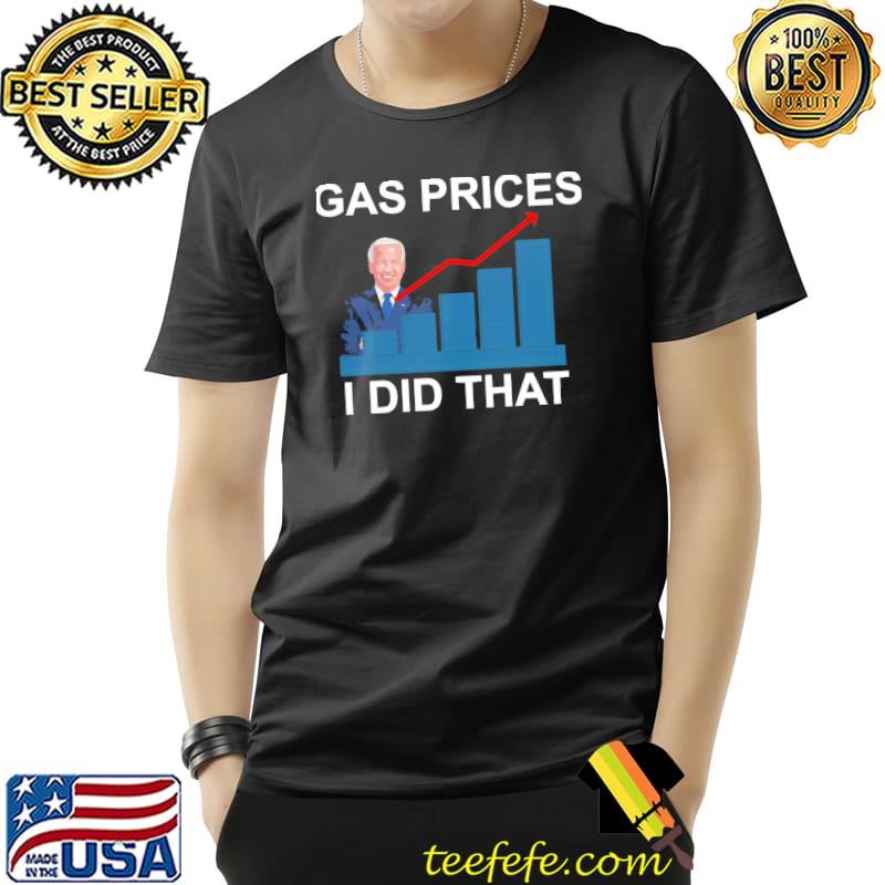 Gas Prices Pump Joe Biden Did That Shirt