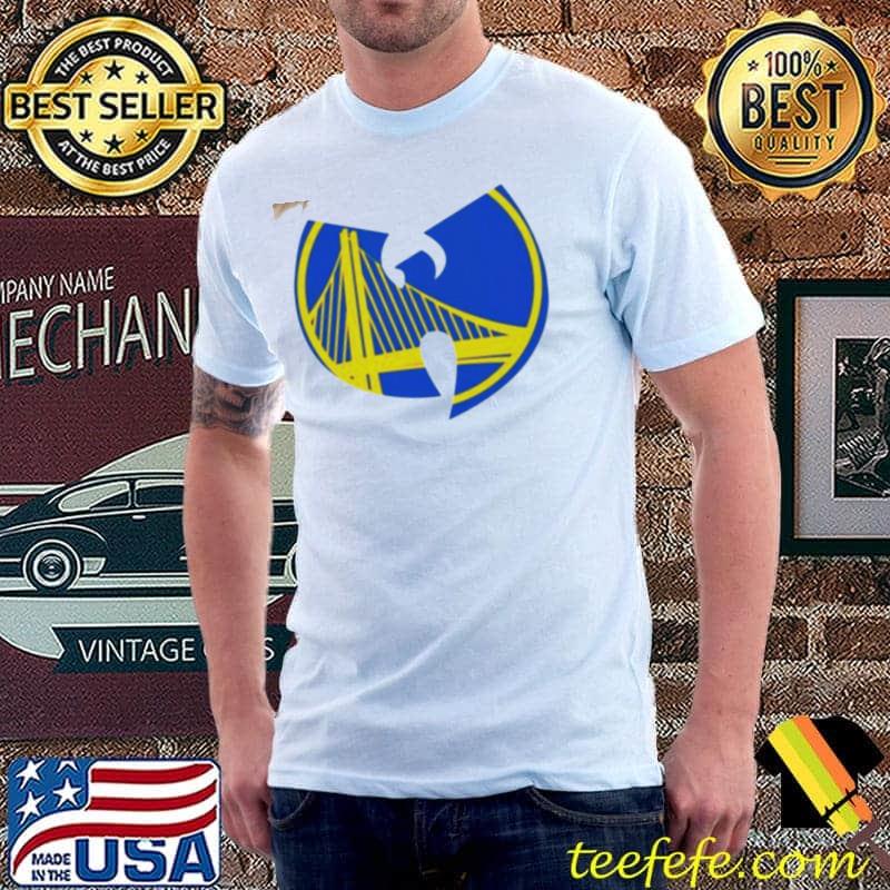 Golden state warriors wu tang logo 2022 NBA playoffs shirt