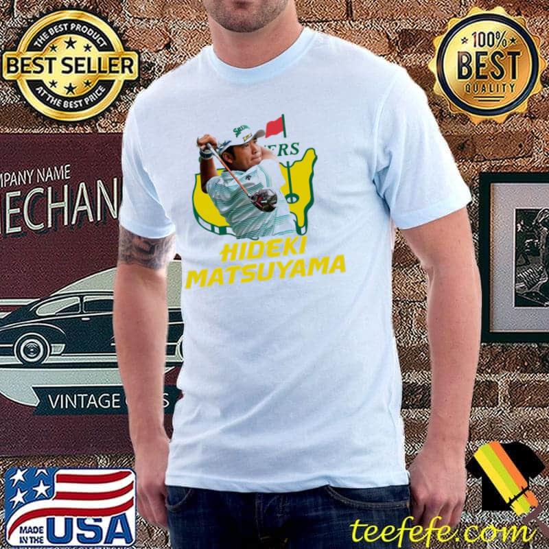 Golf masters 2021 hidekI matsuyama shirt