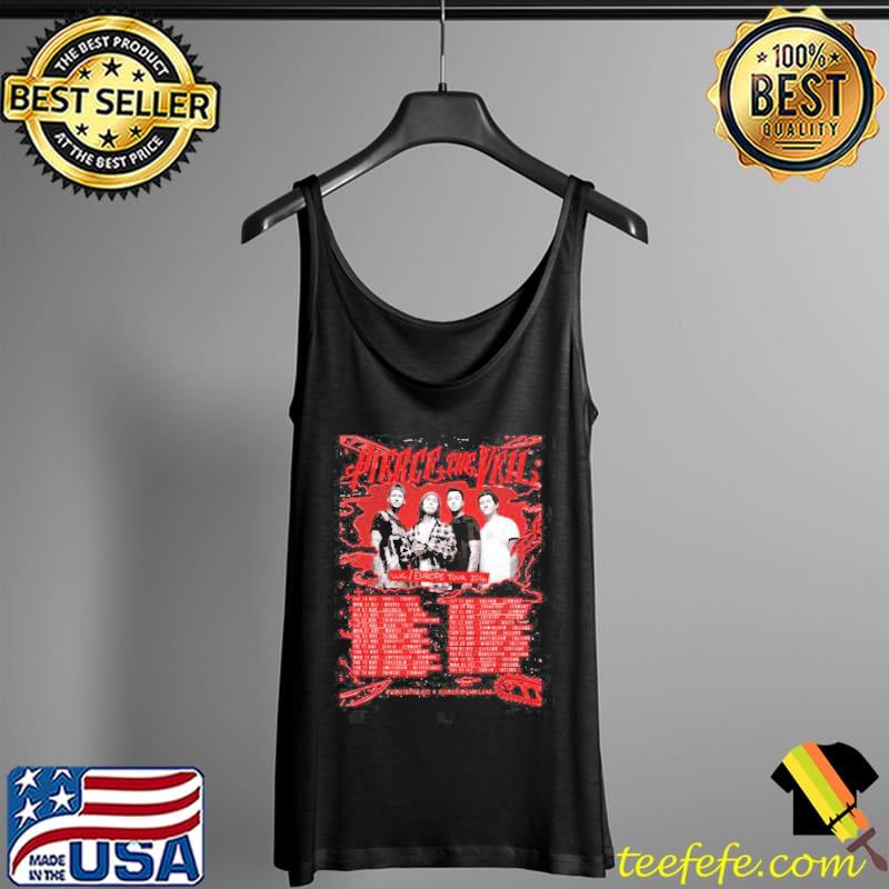 Great model pierce the veil uk europe tour 2016 cool graphic Tank Top Great model pierce the veil uk europe tour 2016 cool graphic Tank Top
