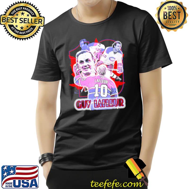 Guy lafleur hockey player le démon blond vintage shirt