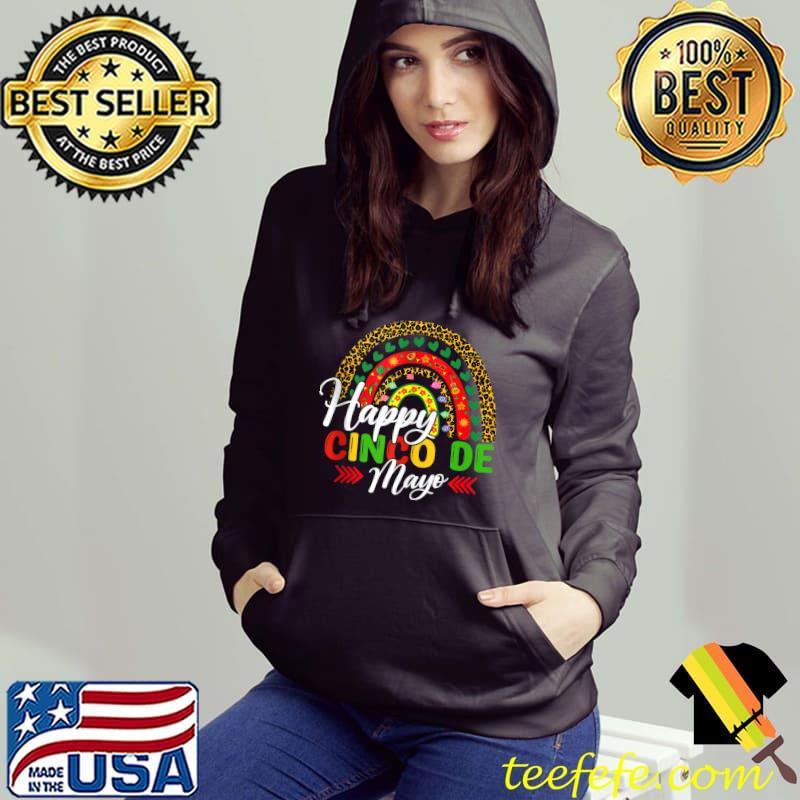 Happy Cinco De Mayo 2022 Let's Fiesta Mexican Rainbow Tank Top Hoodie Happy Cinco De Mayo 2022 Let's Fiesta Mexican Rainbow Tank Top Hoodie