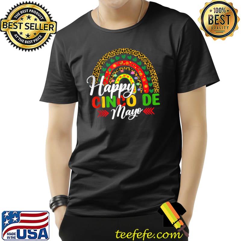 Happy Cinco De Mayo 2022 Let's Fiesta Mexican Rainbow Tank Top