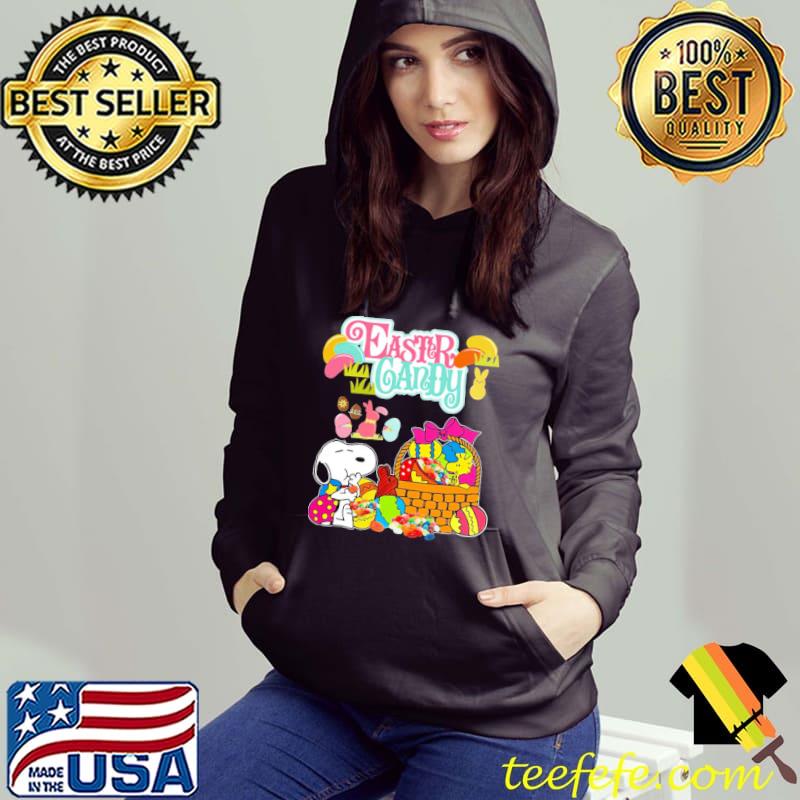 Happy easter candy snoopy woodstock Hoodie Happy easter candy snoopy woodstock Hoodie