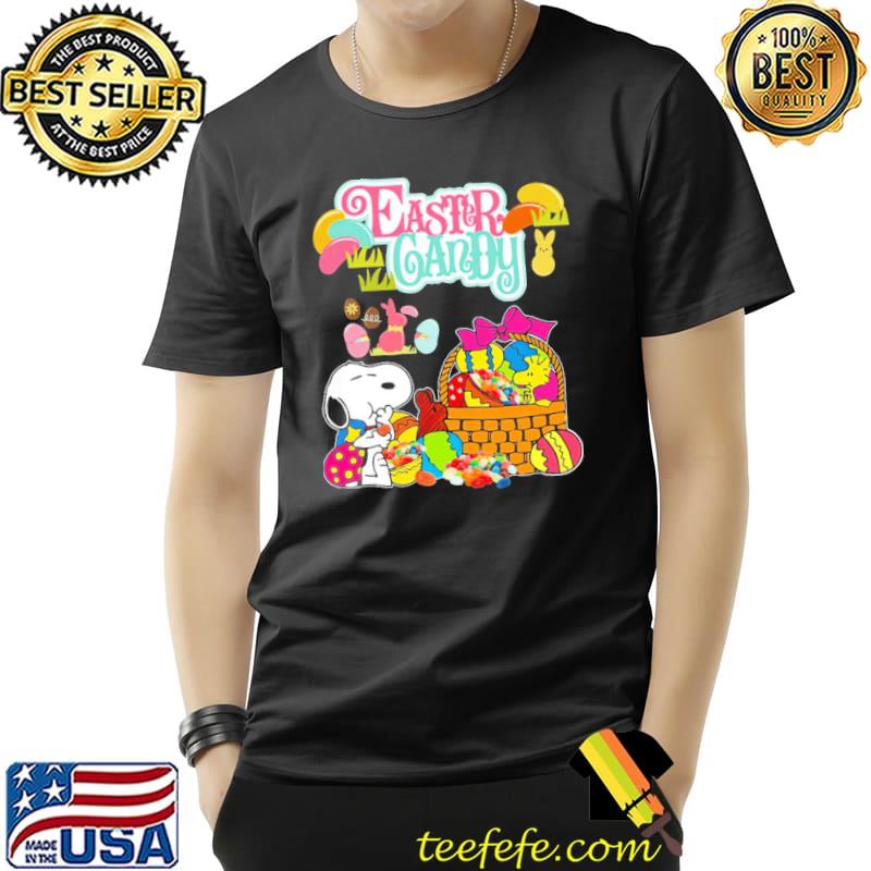Happy easter candy snoopy woodstock shirt Happy easter candy snoopy woodstock shirt