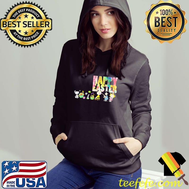 Happy easter charlie brown snoopy woodstock peanut eggs Hoodie Happy easter charlie brown snoopy woodstock peanut eggs Hoodie