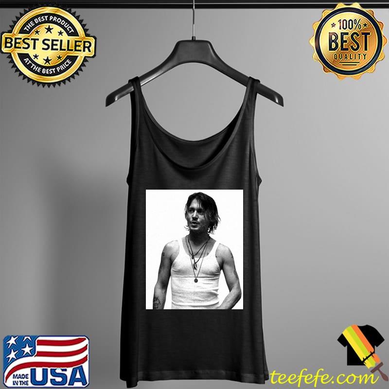 Harding Industries Johnny Depp Poster Shirt Tank Top Harding Industries Johnny Depp Poster Shirt Tank Top