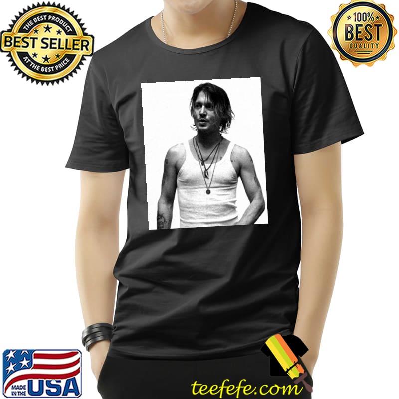 Harding Industries Johnny Depp Poster Shirt Harding Industries Johnny Depp Poster Shirt