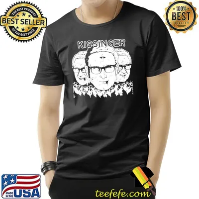 Henry kissinger with the dollop shirt