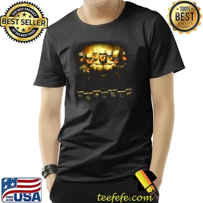 Hot the batman 2022 signatures shirt