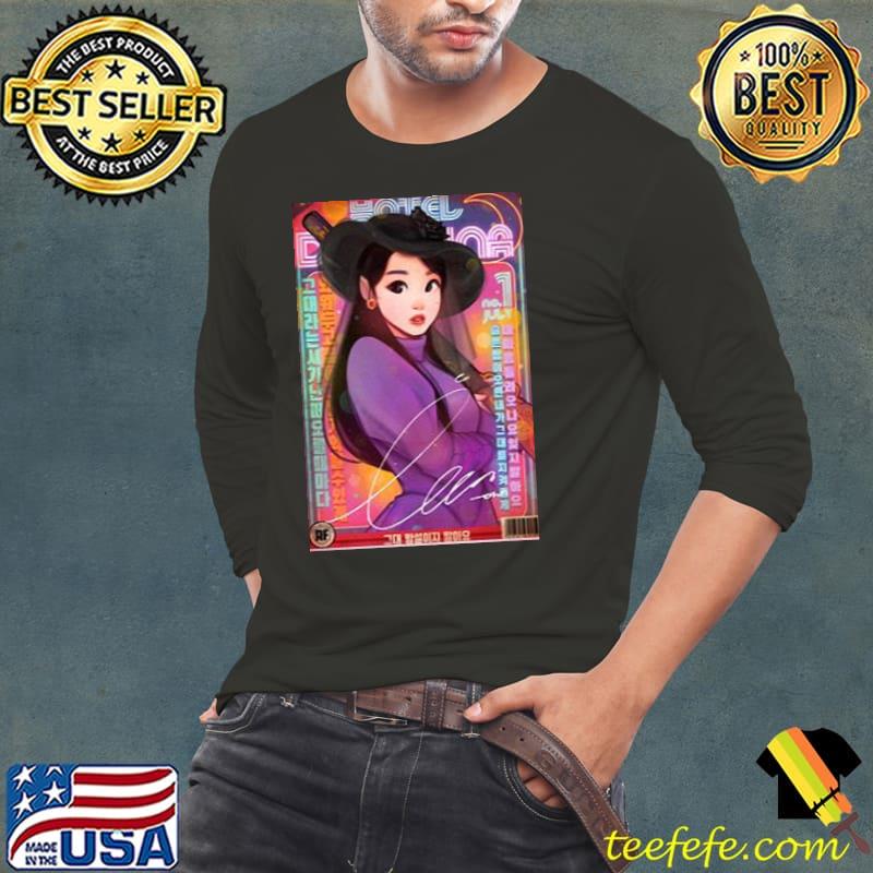 Hotel del luna iu korean illustration Long Sleeve Tee Hotel del luna iu korean illustration Long Sleeve Tee
