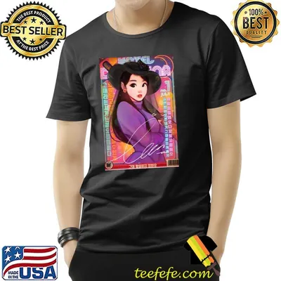 Hotel del luna iu korean illustration shirt