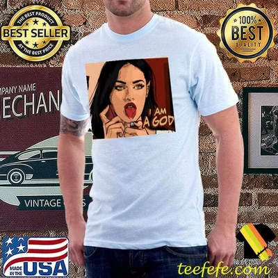 I am a god jennifer's body scene design shirt
