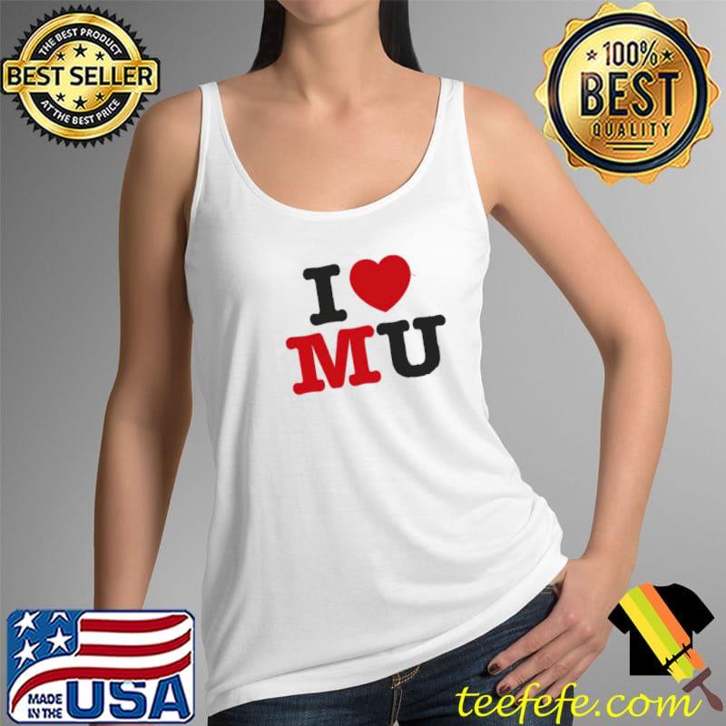 I love mu manchester united Football Tank Top I love mu manchester united Football Tank Top