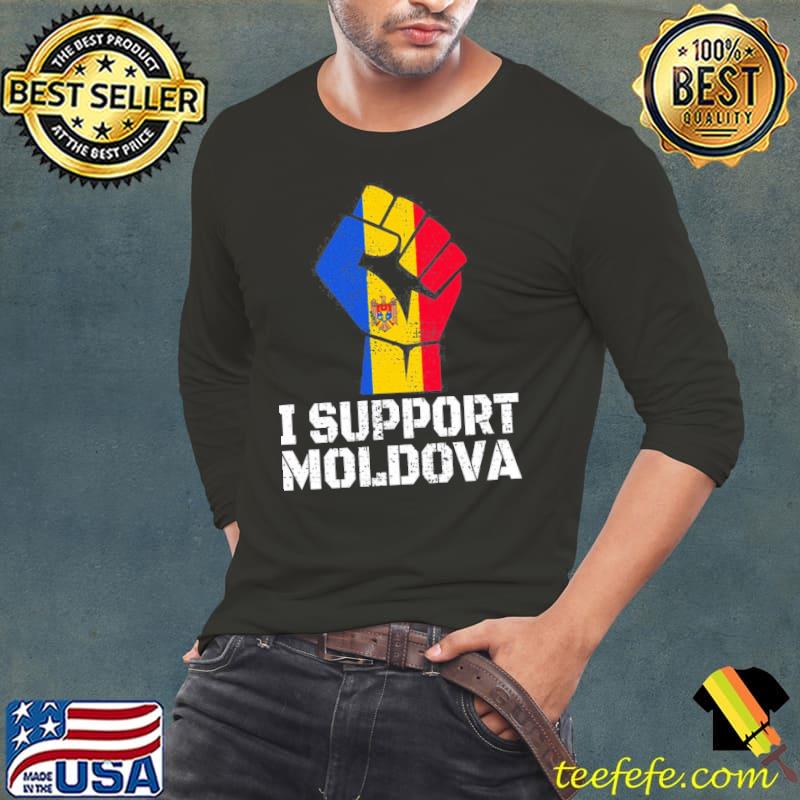 I support Moldova Moldova thumb Long Sleeve Tee I support Moldova Moldova thumb Long Sleeve Tee