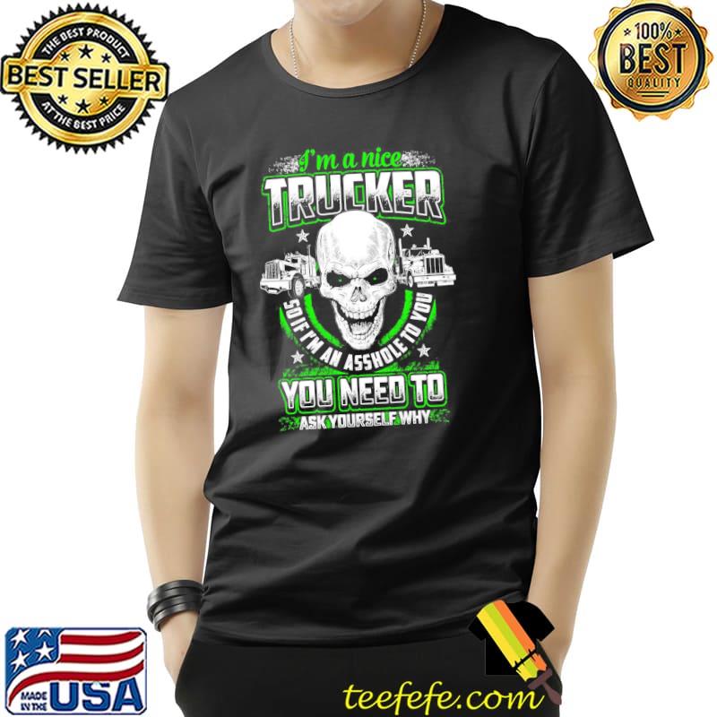 I'm a nice trucker shirt
