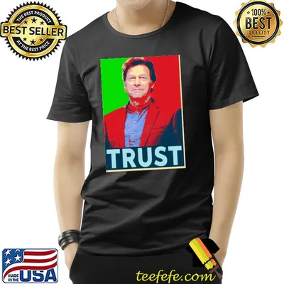 Imran khan ptI flag trust shirt