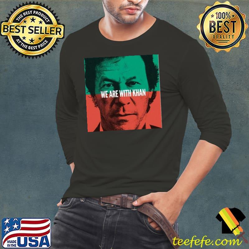 Imran khan the leader Pakistan Long Sleeve Tee Imran khan the leader Pakistan Long Sleeve Tee
