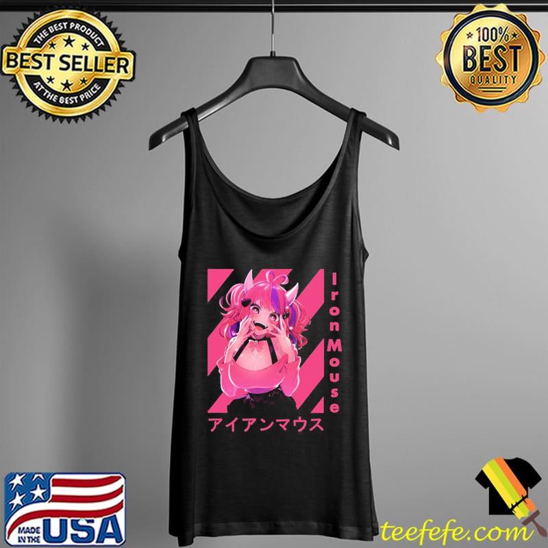 Iron mouse pink japanese anime Tank Top Iron mouse pink japanese anime Tank Top