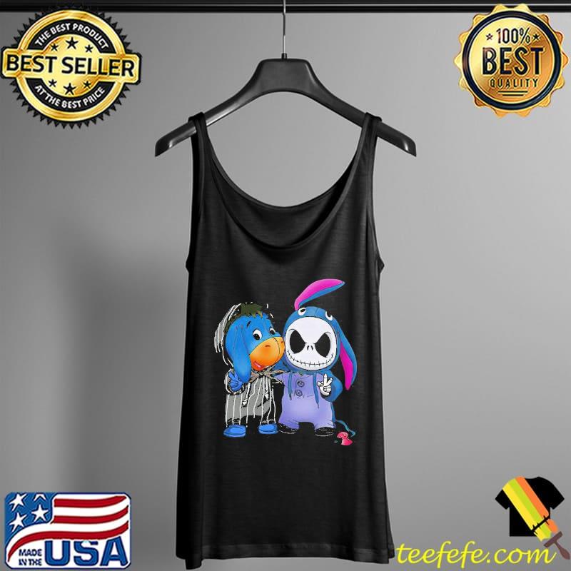 Jack skellington and eeyore cute friends gift Tank Top Jack skellington and eeyore cute friends gift Tank Top