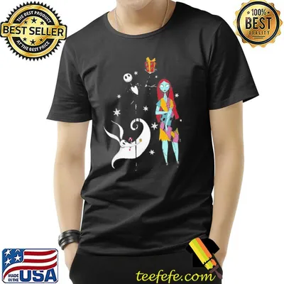 Jack skellington and sally disney gift shirt