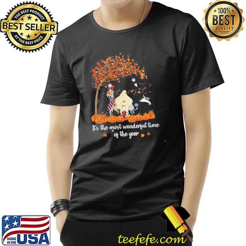 Jack the nightmare before its the most wonderful time gift shirt