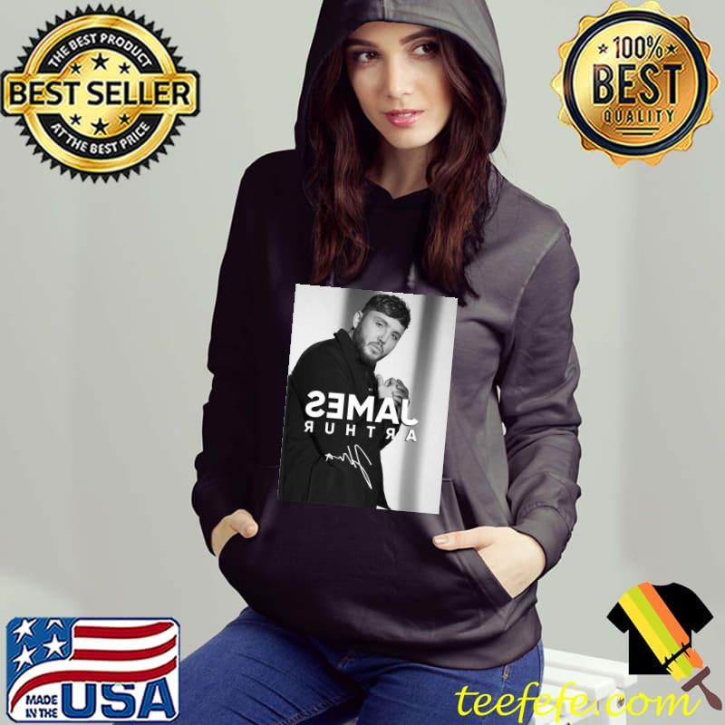James arthur black and white signature Hoodie James arthur black and white signature Hoodie