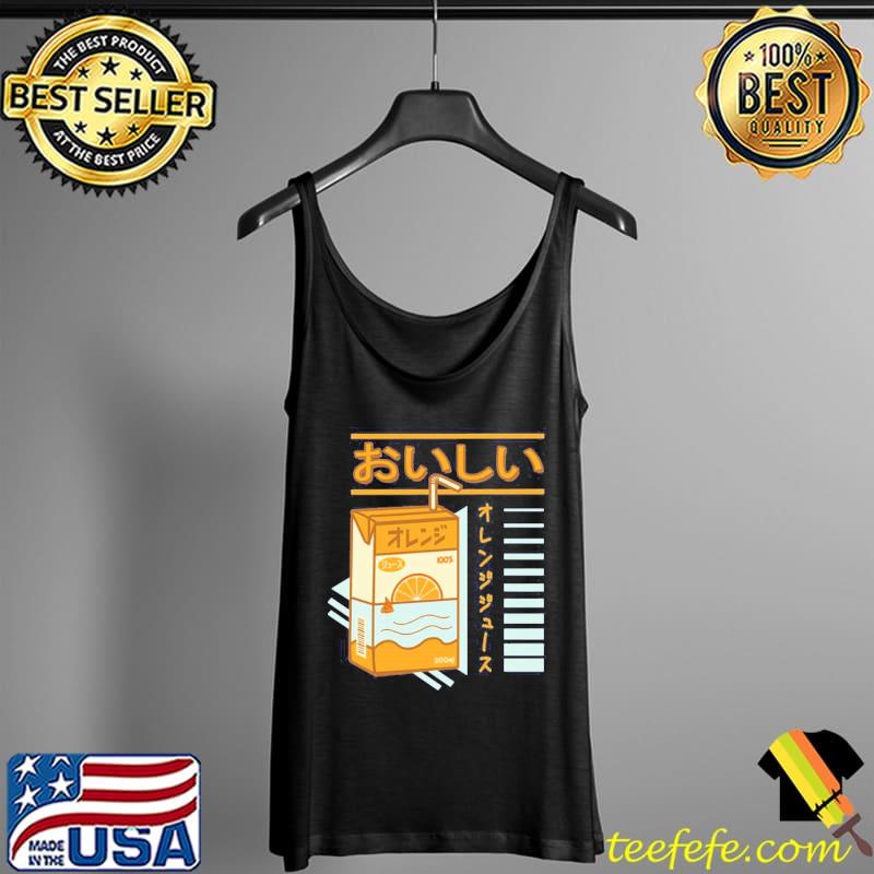 Japanese orange juice box Tank Top Japanese orange juice box Tank Top