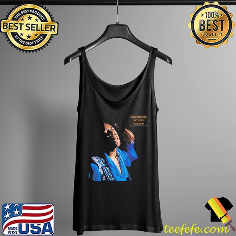 JimI hendrix hendrix in the west album cover black Tank Top JimI hendrix hendrix in the west album cover black Tank Top